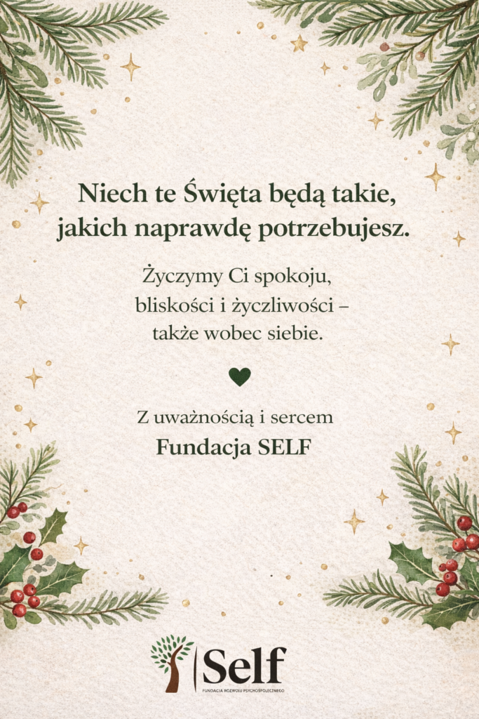 🎄 Życzenia świąteczne – Fundacja SELF